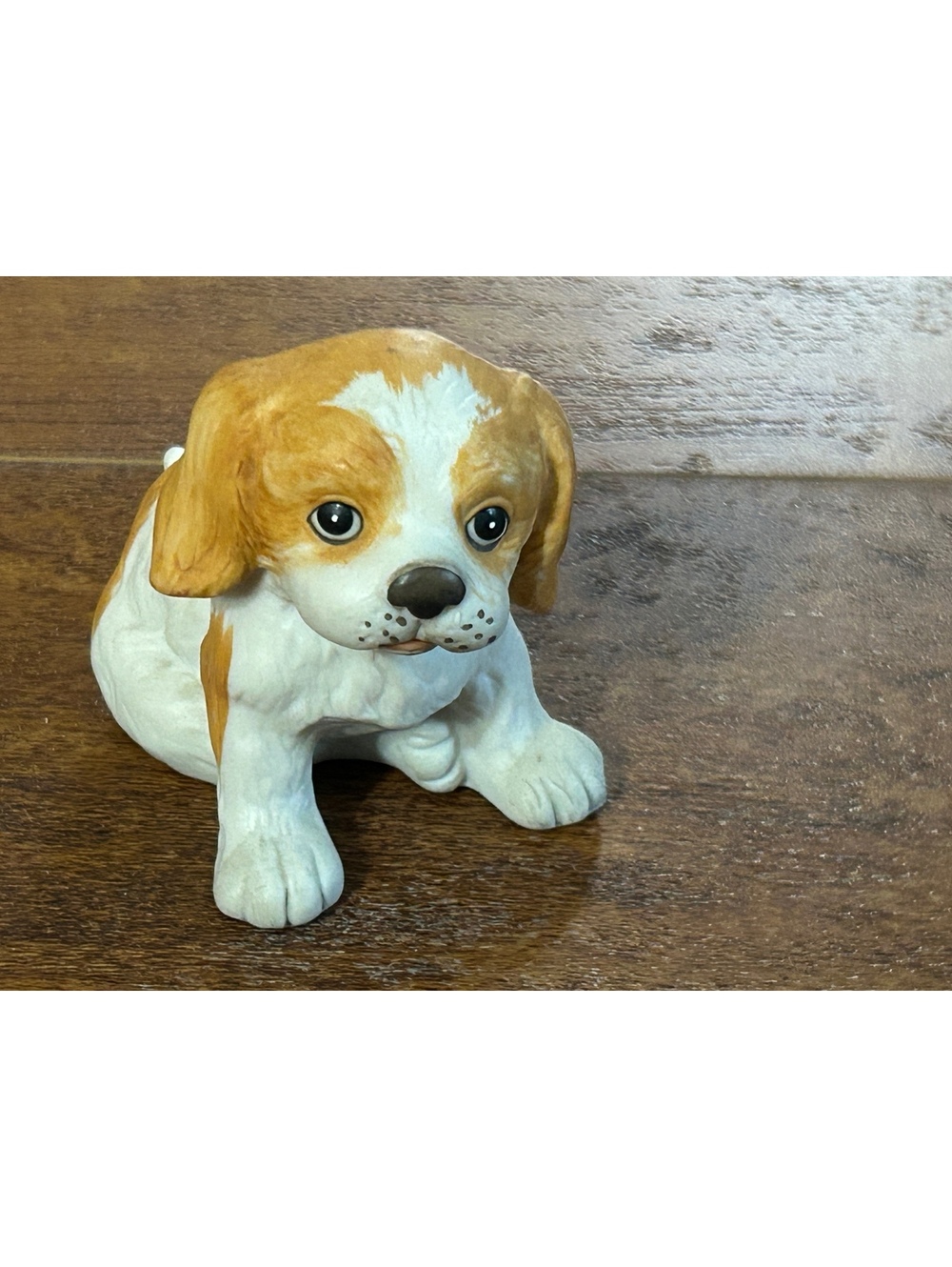 Homco Made in Japan Ceramic Puppy Figurine 1407